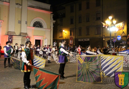 Investitura dei signori - Contrada Castell'Aicardi - Palio delle Contrade di San Secondo Parmense